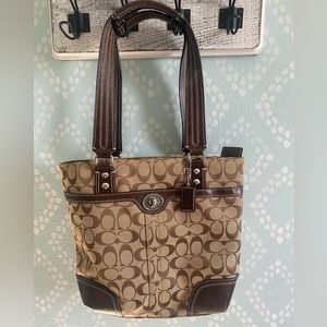 Coach Brown Shoulder Bag